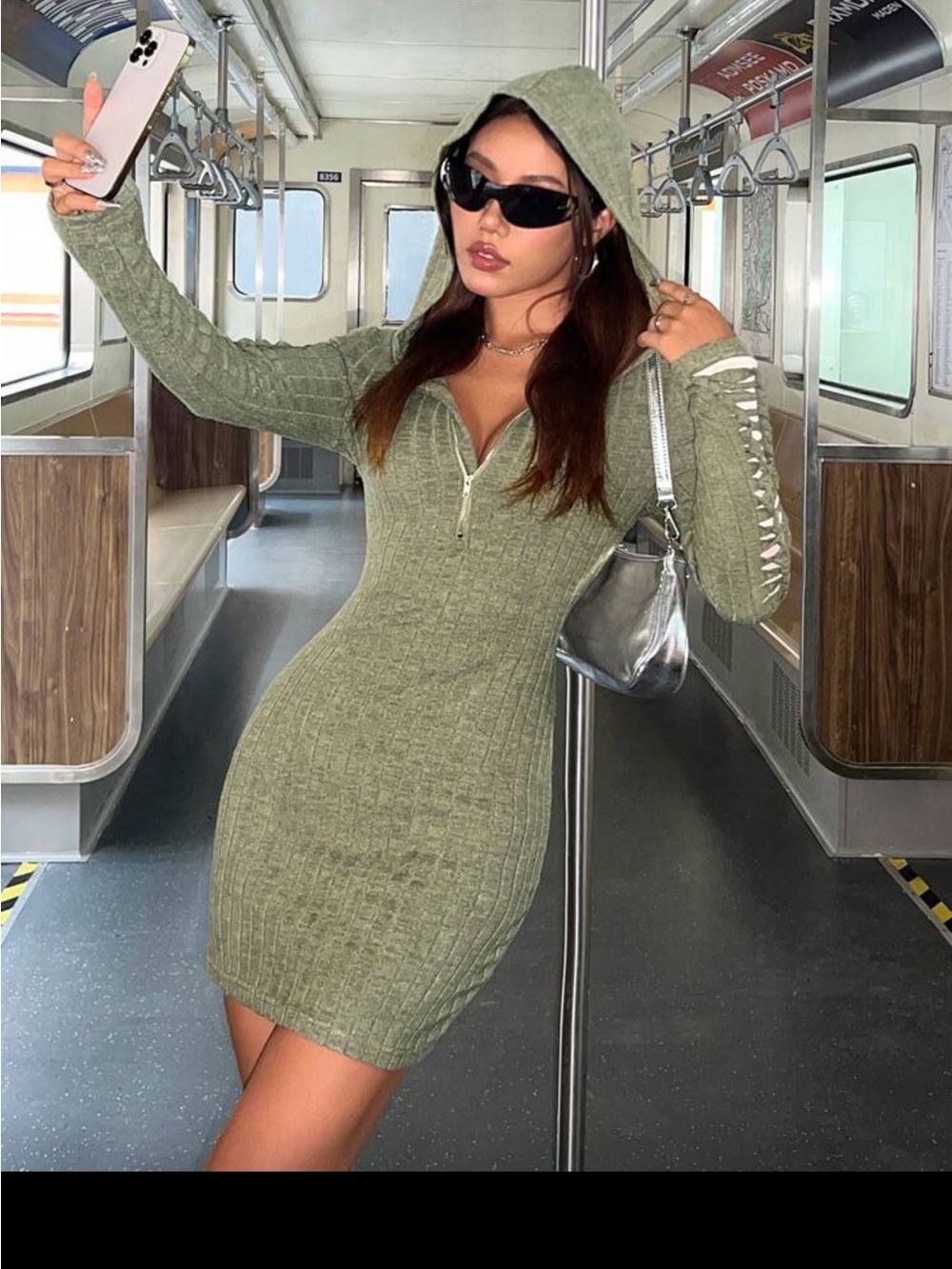 Hooded Dress